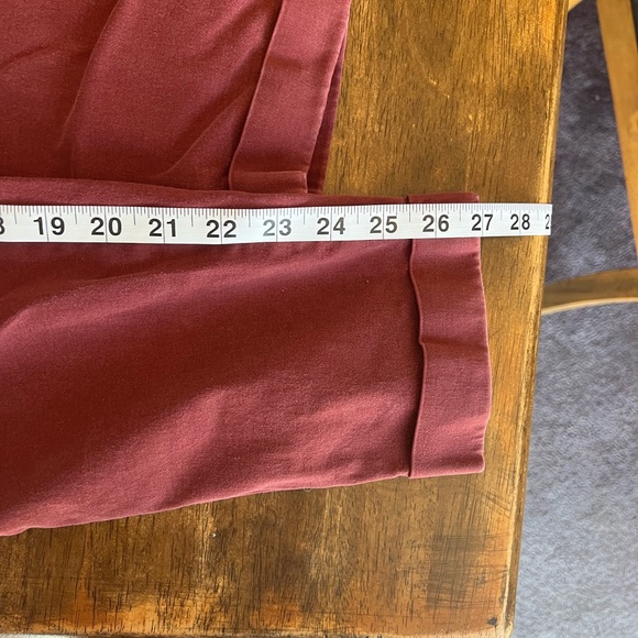 Vintage Marisa canvas maroon jeans - Picture 4 of 5